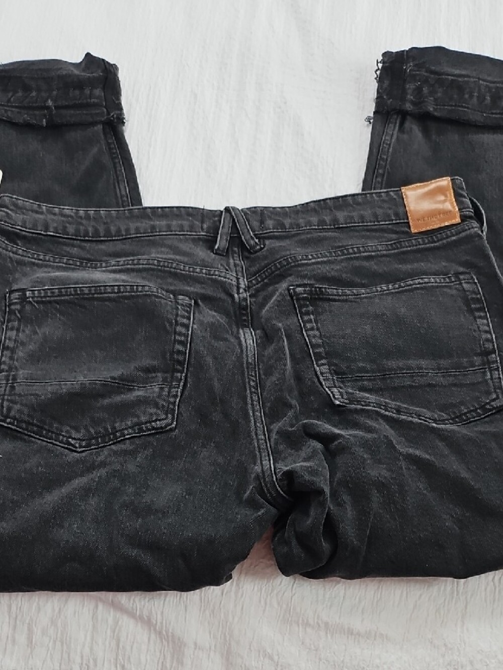 Free People Black Faded Jeans - Picture 2 of 3